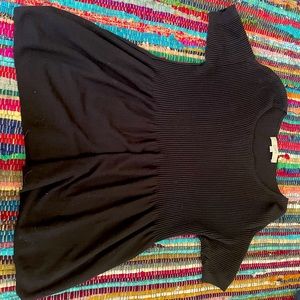 Women’s black dress shirt